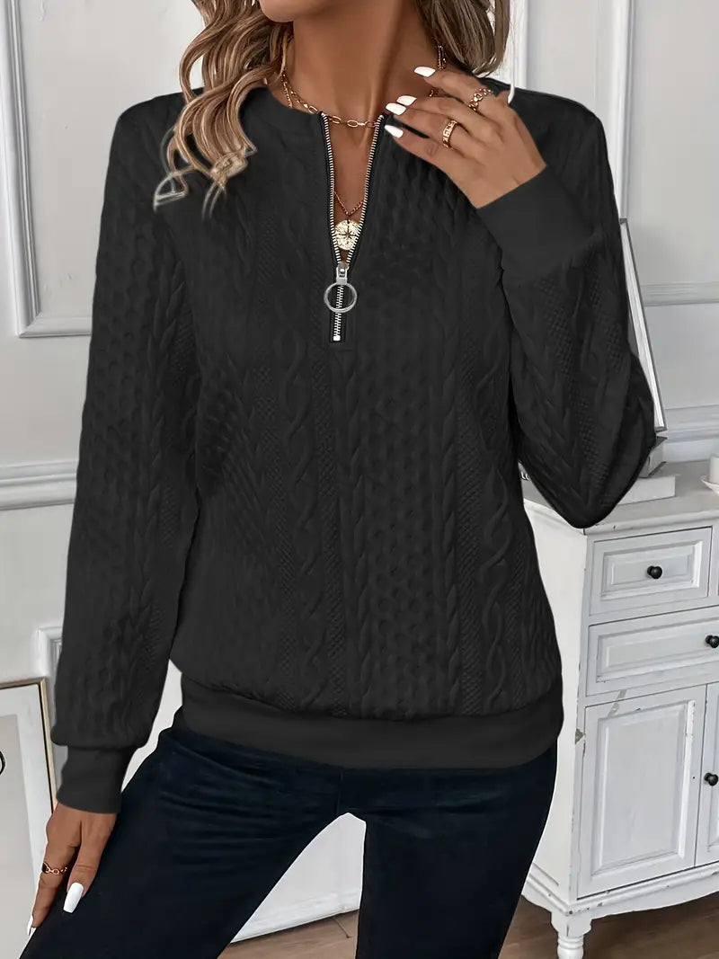 Loana™ | Pull zippé