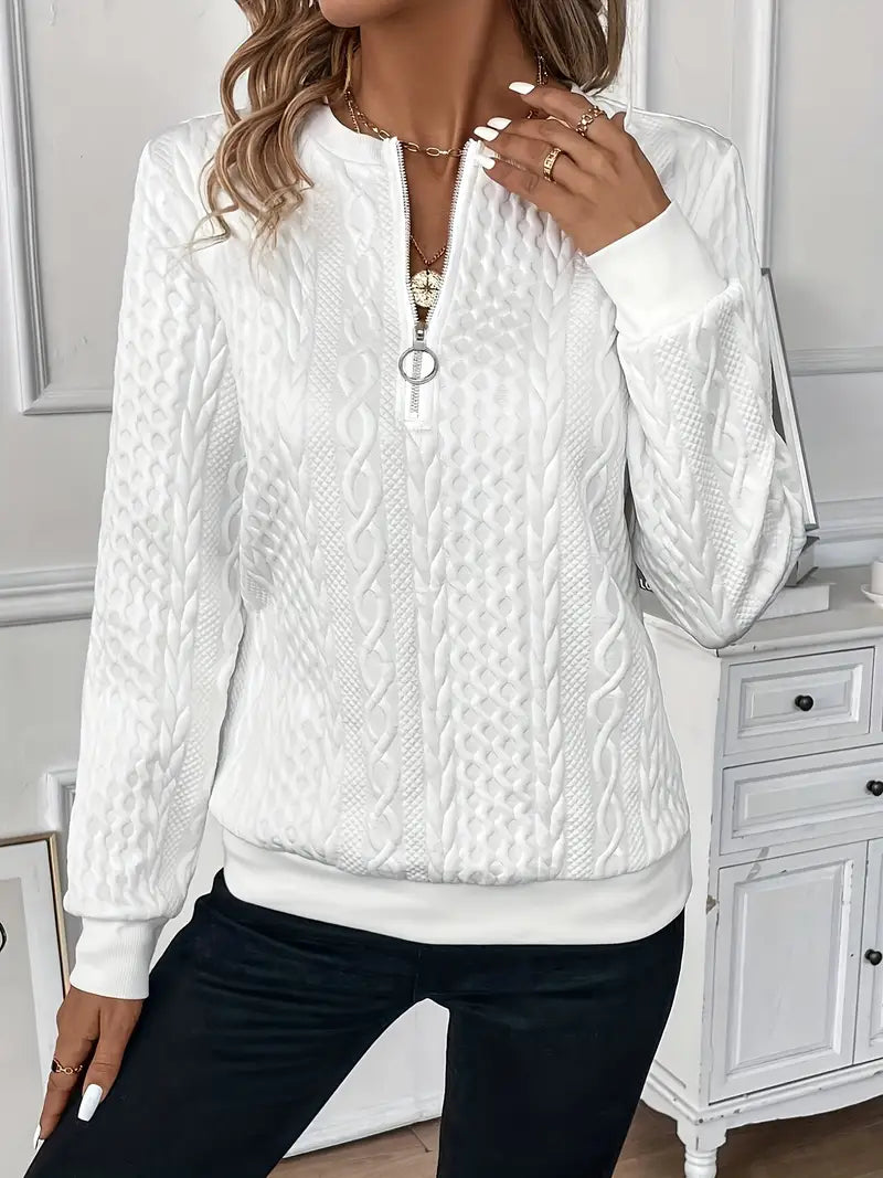 Loana™ | Pull zippé