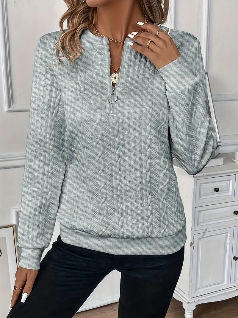 Loana™ | Pull zippé
