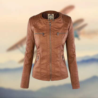 Carlotta™ | Veste en cuir italienne