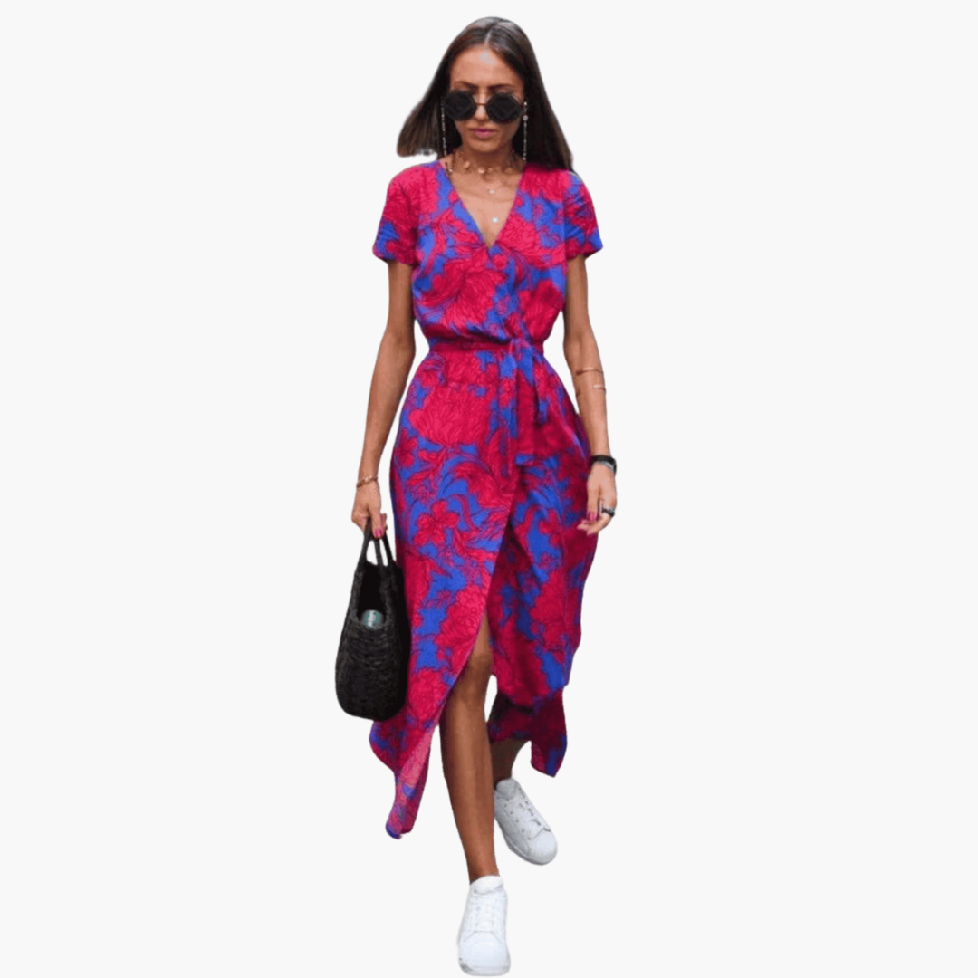 Graziana™ | Robe portefeuille élégante et fluide