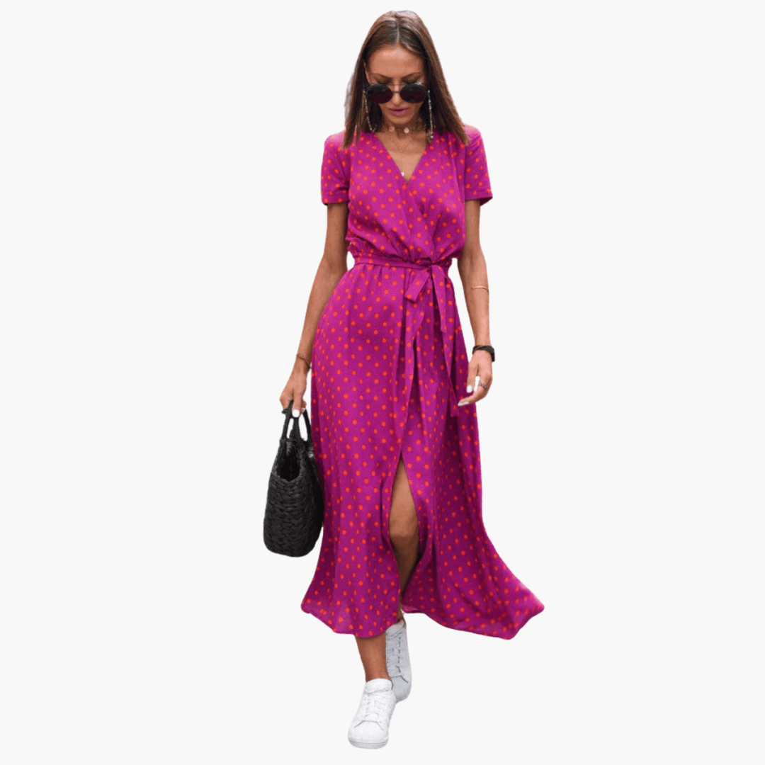 Graziana™ | Robe portefeuille élégante et fluide