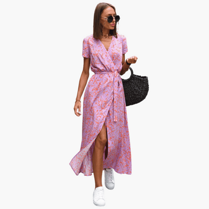 Graziana™ | Robe portefeuille élégante et fluide
