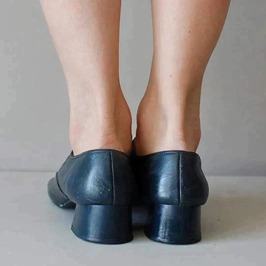 Lorena™ | Sandales orthopédiques en cuir avec semelle compensée