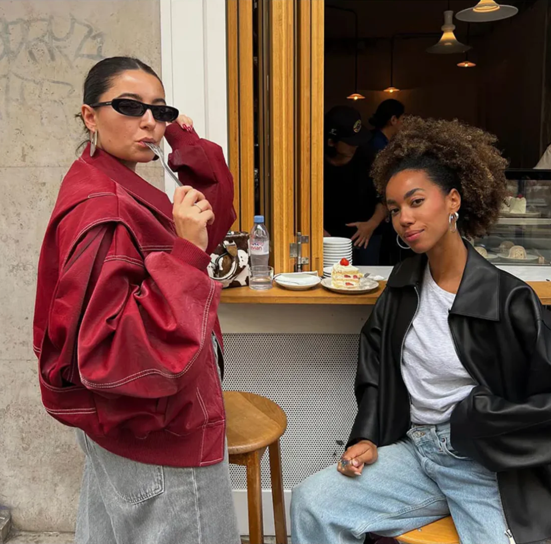 Solène™ | Veste Bomber Oversize