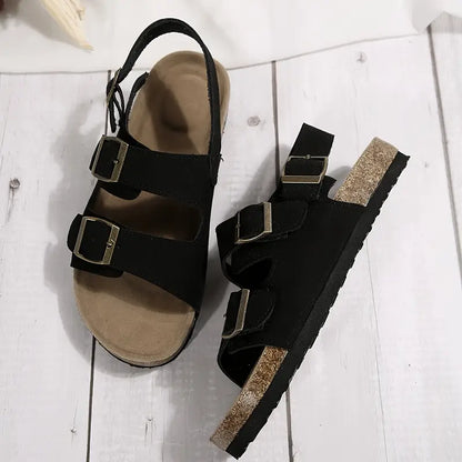 Alina™ | Sandales confort à bride arrière et double boucle