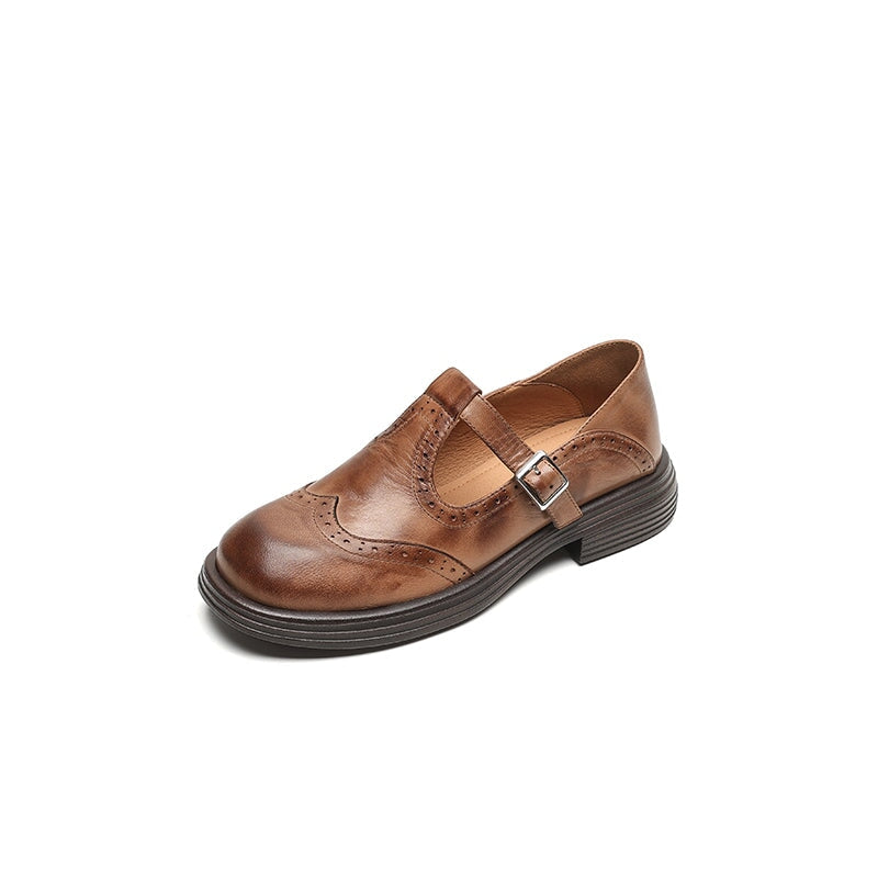 Fabiola™ | Mary Janes élégantes en cuir