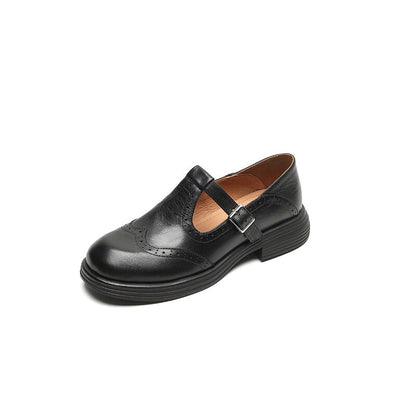 Fabiola™ | Mary Janes élégantes en cuir