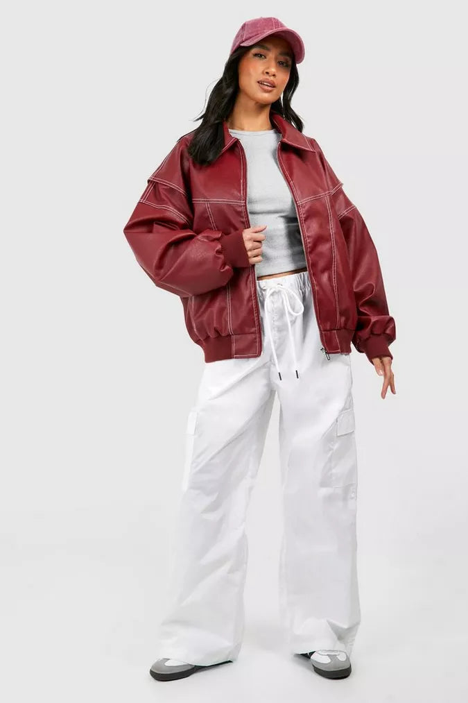 Solène™ | Veste Bomber Oversize