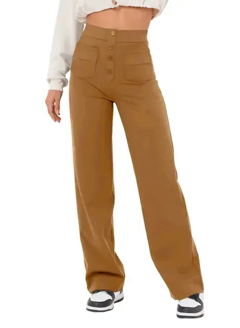 Carla™ | Pantalon taille haute super élastique