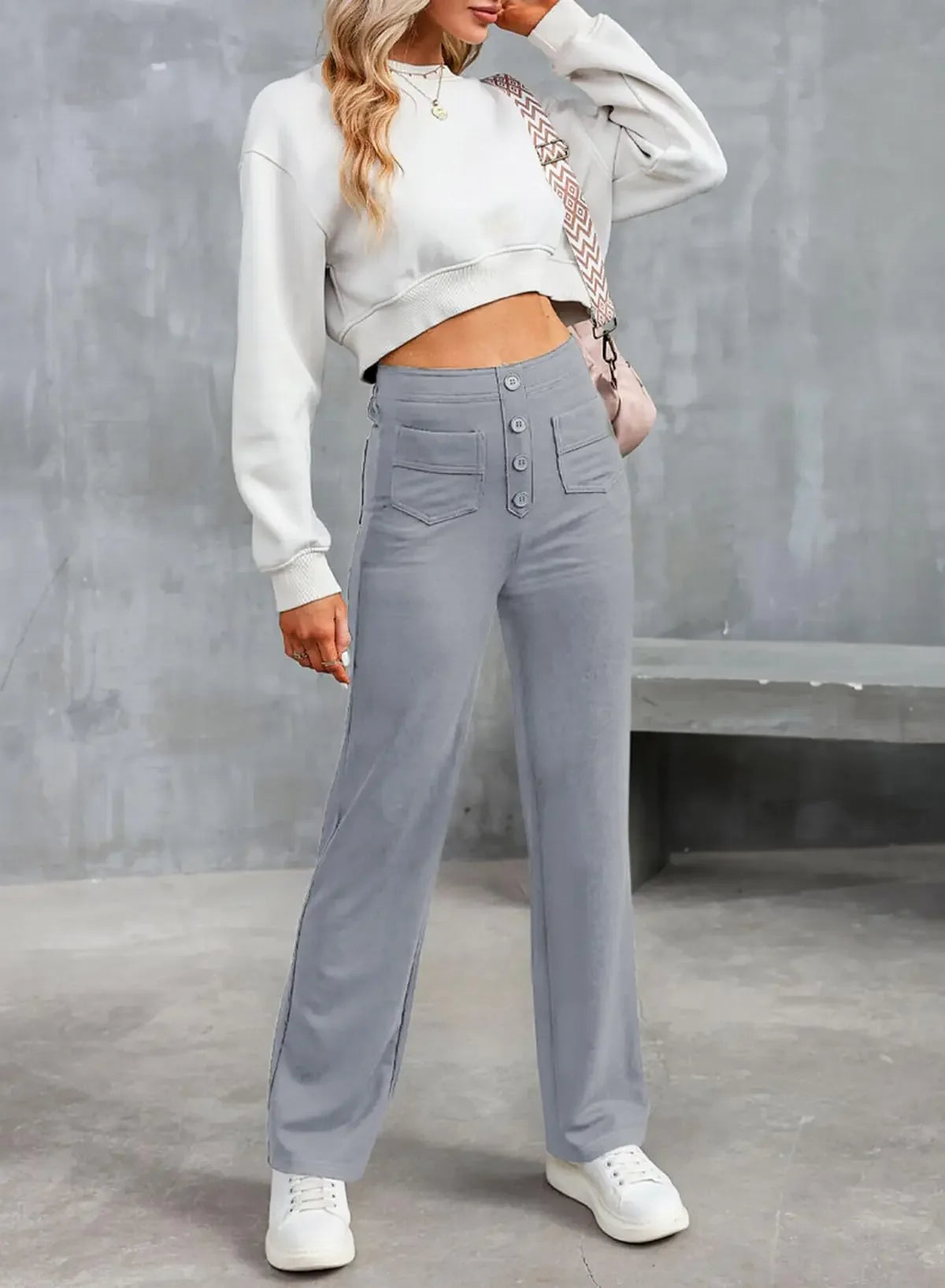 Carla™ | Pantalon taille haute super élastique