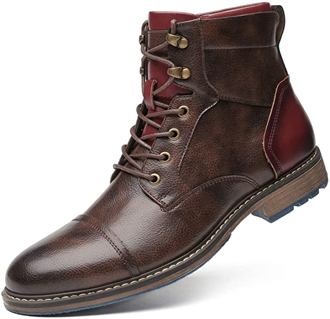 Lucas™ | Bottes Oxford classiques en cuir pour homme