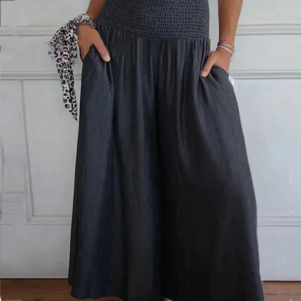 Annita™ | Pantalon ample taille haute pour femme