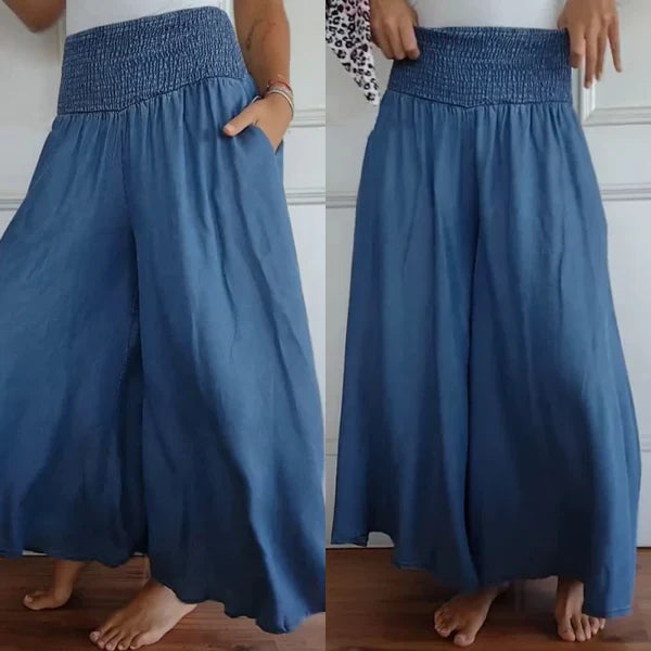 Annita™ | Pantalon ample taille haute pour femme